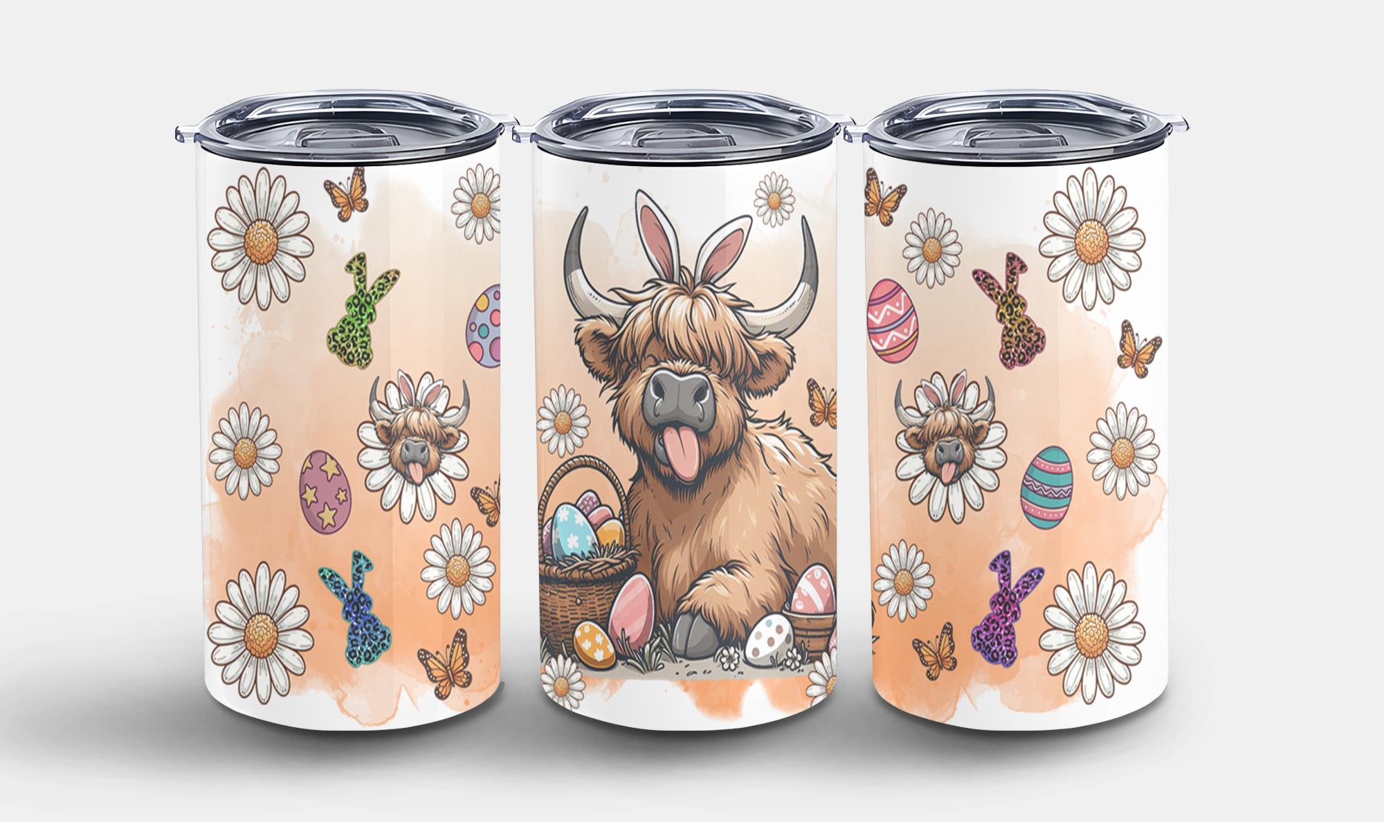Highland Cow Easter-10383